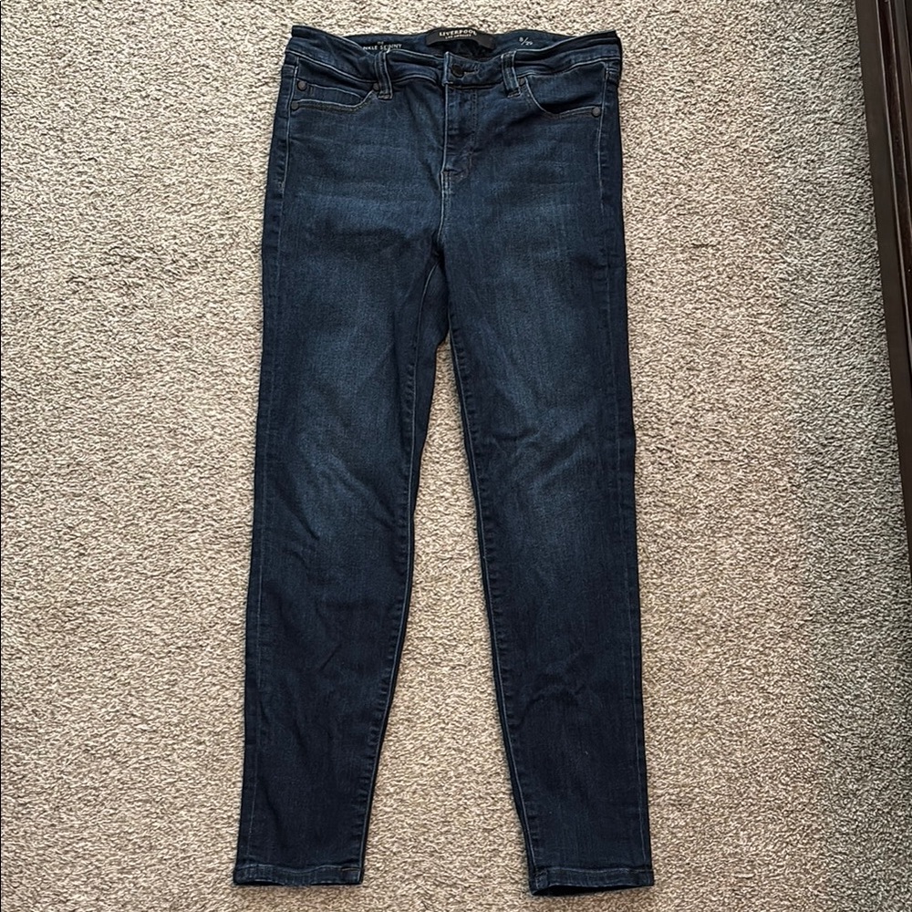 Liverpool Blue Skinny Jeans Sleek Fit